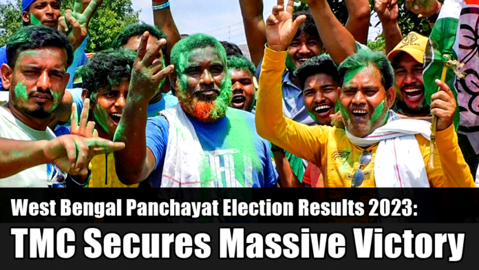West Bengal Panchayat Election Results 2023 TMC Secures Massive Victory West Bengal Panchayat Election Results 2023: TMC Secures Massive Victory