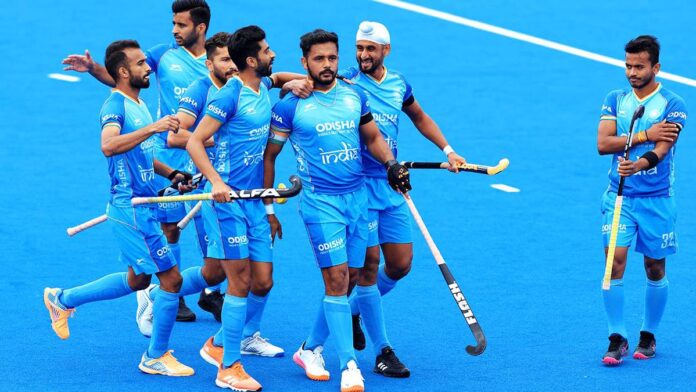 india vs england hockey India vs England : The Indian hockey team held England to a 1-1 draw