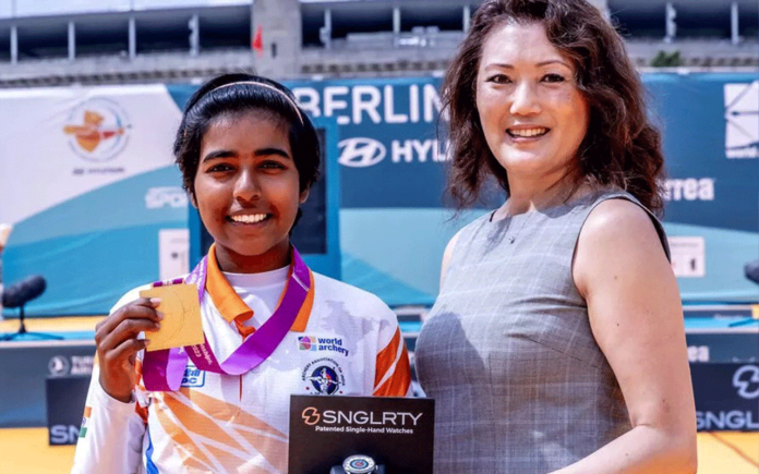 Aditi became the world champion in compound archery at the age of 17-1 Aditi became the world champion in compound archery at the age of 17