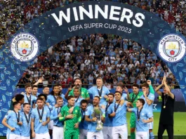 Man City vs Sevilla : Manchester City beat Sevilla to win first UEFA Super Cup