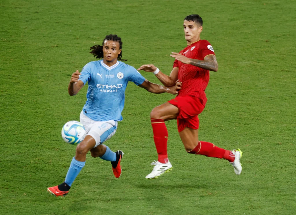 Man City vs Sevilla : Manchester City beat Sevilla to win first UEFA Super Cup