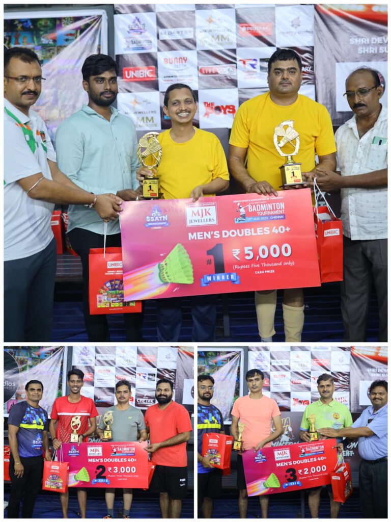 Seervi Samaj badminton competition was organized