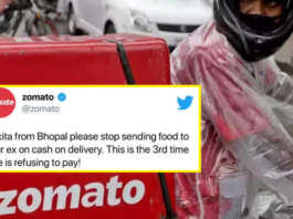 Ankita' from Bhopal pulls off a clever move with her Ex-boyfriend, Zomato had to tweet about it.